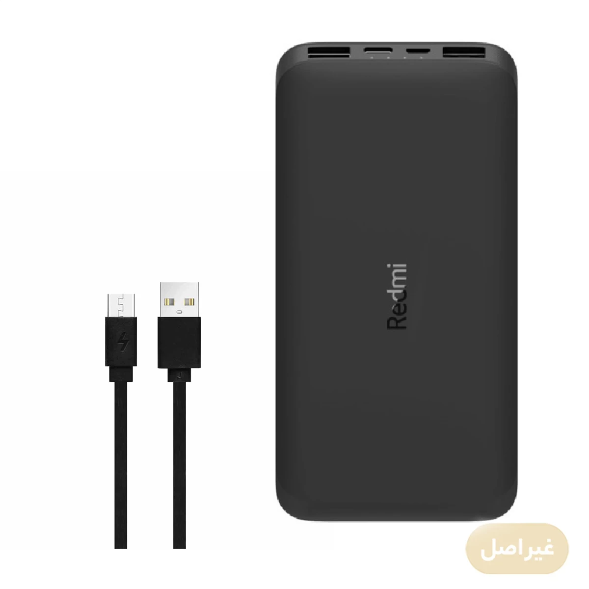 پاوربانک شارژر همراه اورجینال شیائومی Redmi powerbank 10000 پک گلوبال