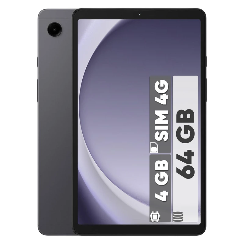 تبلت 8.7 اینچ سامسونگ مدل Galaxy Tab A9-4G با ظرفیت 64 گیگابایت و رم 4 گیگابایت