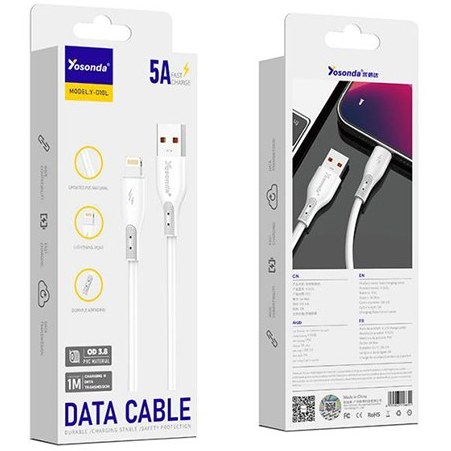 کابل شارژ آیفون Yosonda D10L
